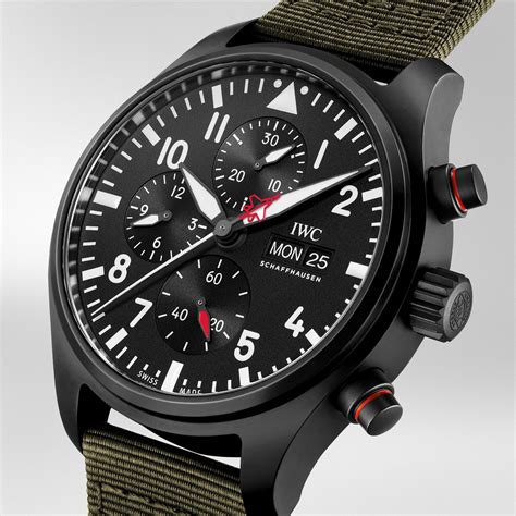 iwc pilot top gun imitazione|iwc pilot chronograph top gun edition.